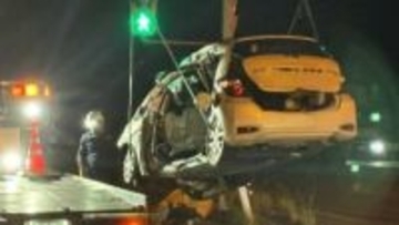 静岡県掛川市の県道で乗用車同士が衝突する事故 60代とみられる男女2人が意識不明の重体 =静岡県警