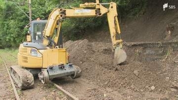 大井川鉄道が運休が続く区間の復旧工事を公開 全線再開は2029年春の見通し