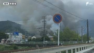 【速報】静岡市葵区で建物火災