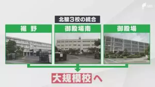 御殿場市と裾野市の県立高校再編統合めぐり県教委が方針修正 「仮移転時期」を2028年3月に半年延期へ＝静岡