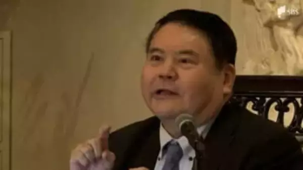 上智大学の前嶋和弘教授がアメリカ政治外交について講演 サンフロント21懇話会全体会＝静岡・三島市