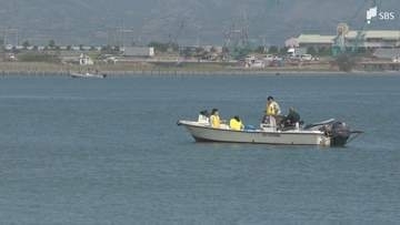 「衛生的に楽しく使ってもらえるように」夏の海水浴シーズン前に水質調査 新居弁天海水浴場＝静岡・湖西市