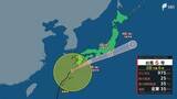 「【台風6号】6月3日朝から昼過ぎに静岡県へ最接近へ 土砂災害に厳重警戒、警報級の大雨や暴風・大しけの恐れ」の画像1