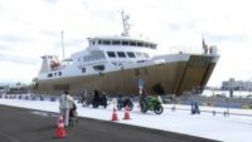 「死ぬまでに1回乗りたい」駿河湾フェリーが約1か月ぶりに運航再開 赤字続き知事は“1年後に判断”の厳しい方針=静岡