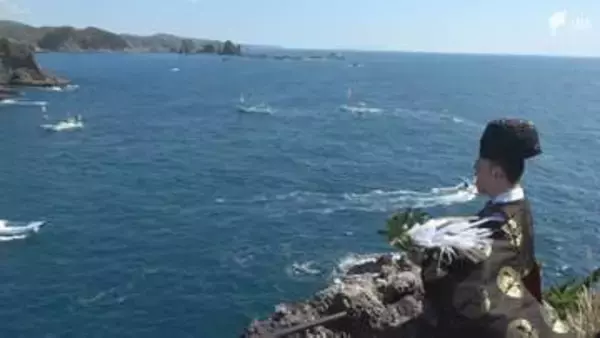 「台風があったとしても無事に過ごせるように」海の守り神として知られる石室神社で神事 航海の安全と大漁を祈願=静岡・南伊豆町