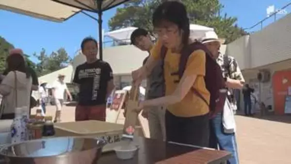 「コシがあって、シコシコしている」静岡県西伊豆町で恒例の「天草・ところてん祭り」ところてんの無料振る舞いも＝静岡・西伊豆町