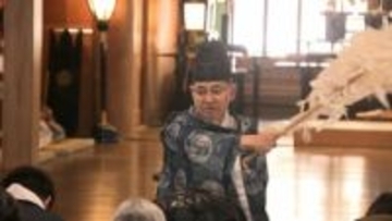 「今年1年無事に元気に」小國神社　安全や健康を祈願する「厄除大祭」＝静岡・森町