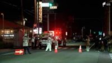 静岡・富士市の県道でひき逃げ事件 歩行者の女性1人が死亡 高齢者とみられる2人が車にはねられたか【続報】