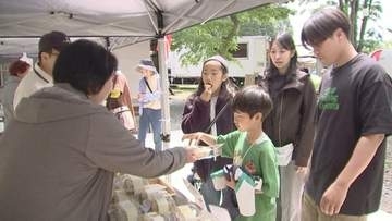 「滝を見て、買って、笑って帰る」朝市で地域に観光客を！ 滝を見て帰るだけから「滞在型」へ 陣馬の滝で始まった地元の挑戦