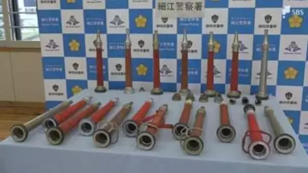 消火栓ホースの筒先を盗んだ疑いで50代の男を逮捕 県西部で筒先の盗難が相次ぐ警察が関連を捜査＝静岡県警