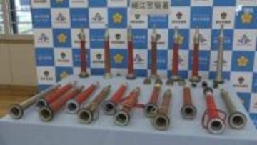 消火栓ホースの筒先を盗んだ疑いで50代の男を逮捕 県西部で筒先の盗難が相次ぐ警察が関連を捜査＝静岡県警