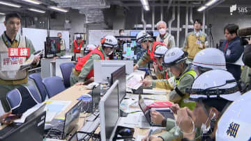 「データ不正」浜岡原発で不正発覚後初の訓練 震度6強想定で原子炉の自動停止など確認=静岡・御前崎市
