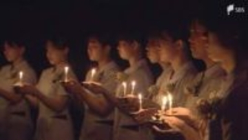 「頼ってもらえる看護師に」看護専門学校で看護立志式 23人が決意述べる＝静岡・富士市