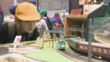 「作っている時のワクワク感と作った後の達成感が楽しい」静岡ホビーショーの3日目は子ども招待日 小中高校生が模型の魅力に触れる