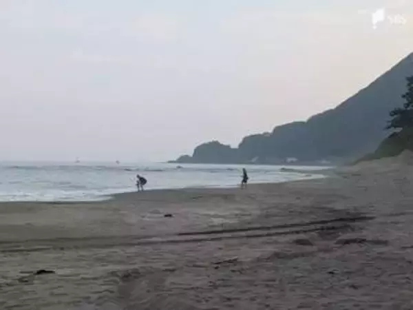 【続報】「姿が見えない」海開き前の海水浴場で遊泳中に救助され重体だった男性がその後死亡＝静岡・河津町