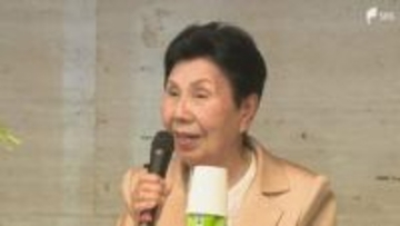 「巖のような犠牲をまだ作るのかと」袴田さんの姉・ひで子さん再審法の早期改正を改めて訴える＝静岡・袋井市