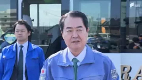 地元・静岡の被災地を牧野京夫復興大臣が初視察 牧之原市長「被害認定の簡略化を」と要望 =静岡