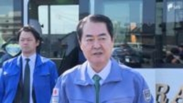 地元・静岡の被災地を牧野京夫復興大臣が初視察 牧之原市長「被害認定の簡略化を」と要望 =静岡
