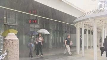 久しぶりにまとまった雨 22日明け方にかけ雷を伴った激しい雨も 気象台が注意・警戒呼びかけ＝静岡
