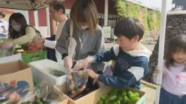 【GWイベント】県内各地で賑わい 物価高で「安・近・短」に注目 野菜詰め放題や“無料”体験が人気=静岡
