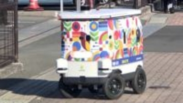 自動配送ロボット『LOMBY』が公道で実証実験開始！ 「スズキ」とスタートアップがタッグ 長距離の配送で人手不足解消狙う =静岡・湖西市