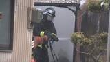 「「2階の南側から火が出ている」浜松市中央区安松町で火事 けが人は確認されず」の画像1
