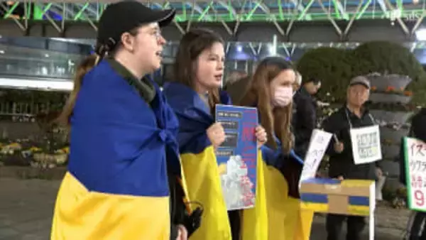 「毎日、家族や友達のことを考えている」ウクライナ侵攻4年 避難者ら浜松で募金呼びかけ