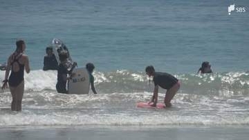 いよいよ夏本番！さがらサンビーチは海開き 各地で海水浴シーズンを迎える準備万端＝静岡県