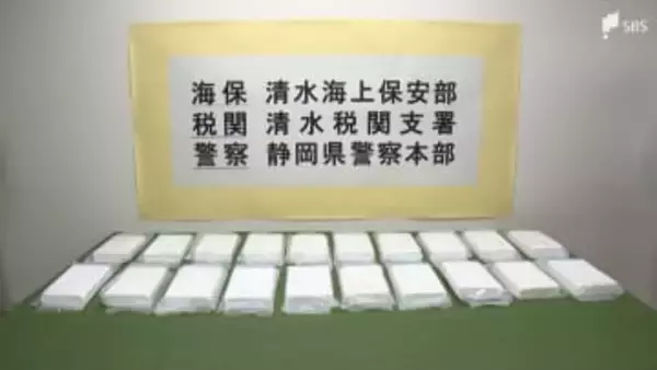 “パラサイト型密輸”でコカイン20キロを貨物船の船底に隠し密輸入企てたか 男ら4人を逮捕＝静岡