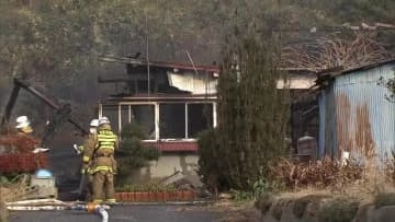 〈速報〉宮城県・石巻市で住宅火災　８０代男性意識不明の状態で発見