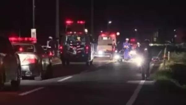 石巻市で中学１年生が軽トラックにはねられ死亡　信号機のない交差点で事故　運転手の男を現行犯逮捕　宮城