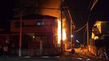 「【速報】名取市で建物火災　住宅から出火　消防が消火活動中〈宮城〉」の画像1