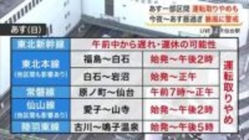 【警戒】１１日夜はじめから１２日昼過ぎにかけて暴風に警戒を 小型機が風にあおられ滑走路にプロペラ接触