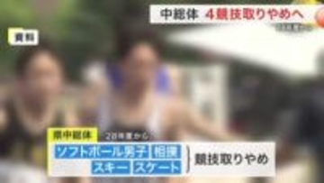 宮城県の「中総体」 ２０２８年度から相撲・スキーなど４競技を廃止へ　少子化や人手不足が背景に