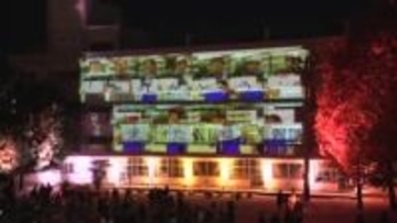 「涙が出そうだった」取り壊しの八幡小学校で“思い出映す”プロジェクションマッピング〈仙台市〉