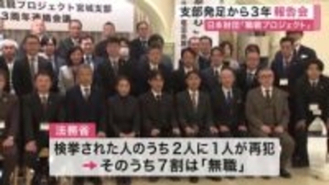 「２人に１人が再犯」そのうち７割は無職　出所者を支える「職親プロジェクト」報告会〈宮城〉