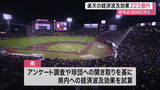 「楽天イーグルスの経済波及効果２２３億円　前年比８０００万円減　観客増も１人当たり消費額下がる　仙台」の画像1