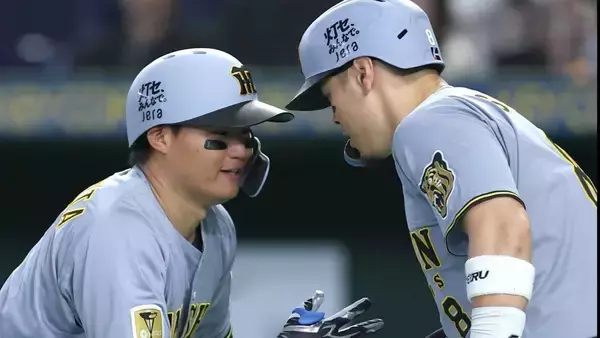 〈打球速度は大谷級〉阪神・佐藤輝＆森下、異次元の数字はバース＆掛布超え？　ダブル「OPS１超え」コンビ誕生の現実味