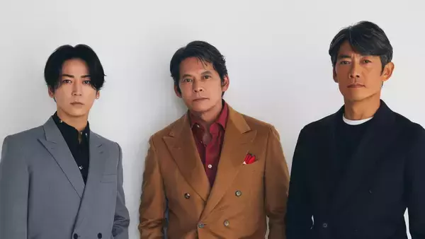 【織田裕二×反町隆史×亀梨和也】日本ドラマ史上最大級のスケールで描かれる実写版『水滸伝』メインキャストインタビュー