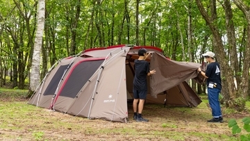 手ぶらでキャンプ、スノーピークの人気アイテムをまるっとお試し「Snow Peak SHIRAKAWA KOGEN Campfield」は“野遊び”の魅力が詰まった快適＆極上のキャンプフィールドだった！