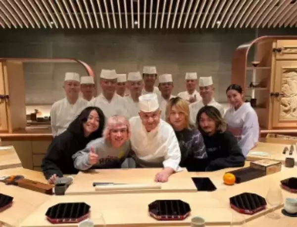 ONE OK ROCK・Taka、寿司職人のレジェンドとの至福の時間「死ぬほど素晴らしい時間を共有」