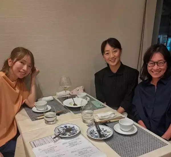 伊達公子が7ヶ月半ぶりに3人で楽しく食事会！