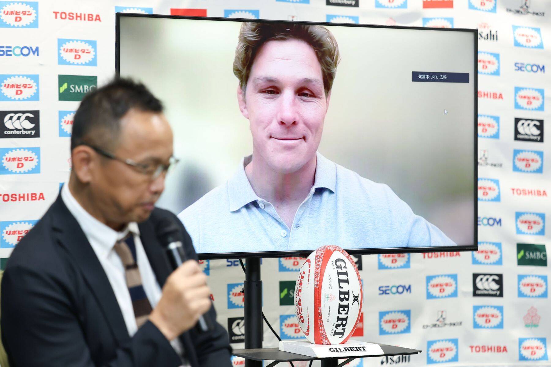 田中史朗氏×マイケル・フーパー氏 レジェンドトークセッション ～リポビタンDチャレンジカップ2025 日本代表 vs オーストラリア代表に向けて～