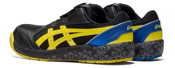 アシックス、ROOKIE Racingのチームカラーを採用したワーキングシューズ「WINJOB CP229 BOA RR 3」を発売