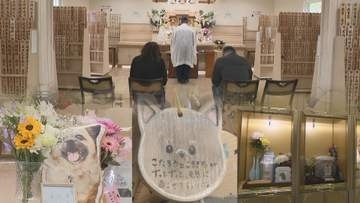 「個別葬」は８割以上に増加　変わりゆく“ペット供養”　自宅前での移動式火葬車も　最期の別れに密着