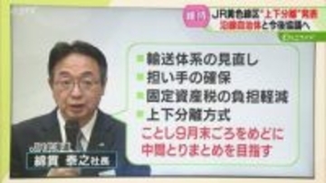 【解説】赤字額約１４８億円　黄色線区の上下分離方式検討　９月末めどに中間とりまとめへ　JR北海道