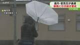 「飛ばされそうなくらいの暴風　低気圧が北海道通過の影響　留萌で最大瞬間風速27.5メートル」の画像1