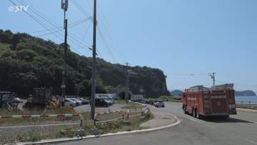 トンネル内で軽乗用車とトラックが正面衝突 運転手の男性が病院に搬送 北海道小樽市