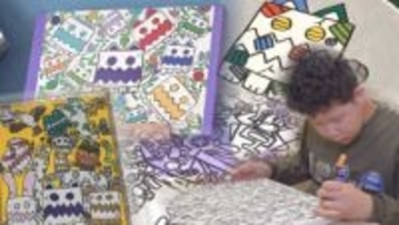 「描くことが楽しい」発達障害ある少年画家の挑戦　活動支える母の思い　アーティスト・HIROTOさんに密着