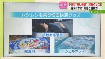 【解説】ムシムシ続く可能性　予想最高気温は２５℃以上　接触冷感グッズで蒸し暑さ対策を　北海道